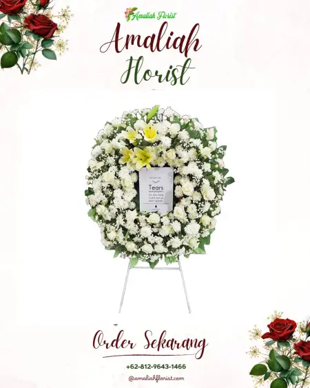 Krans Bunga Duka pedes